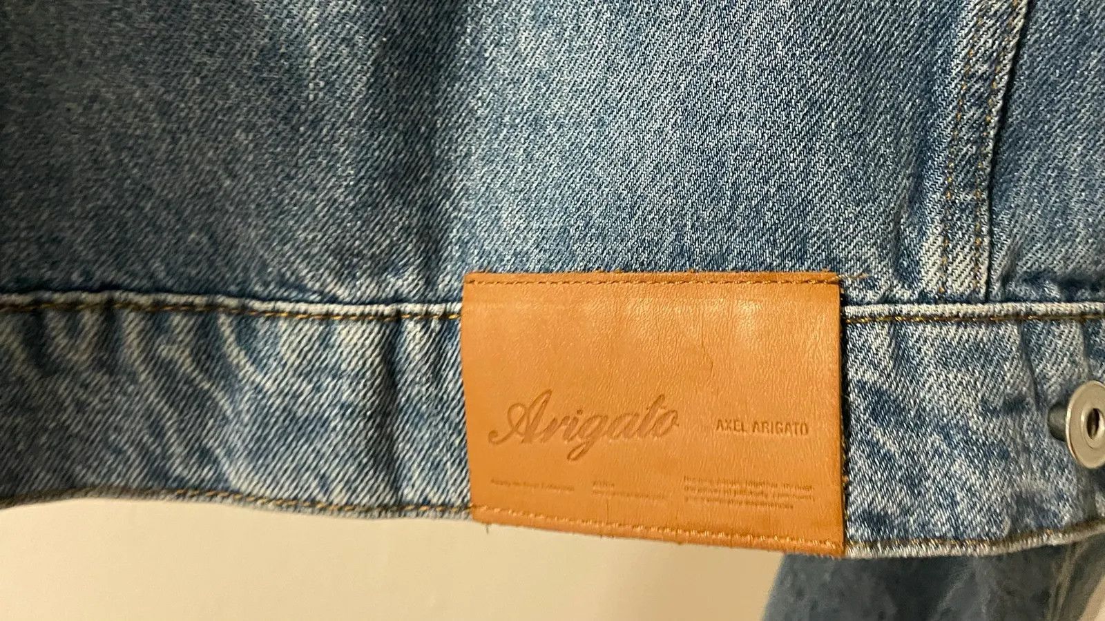 Axel Arigato Axel Arigato Blue Rome Denim Jacket Jacket Size XS / US 0-2 / IT 36-38 - 6 Thumbnail