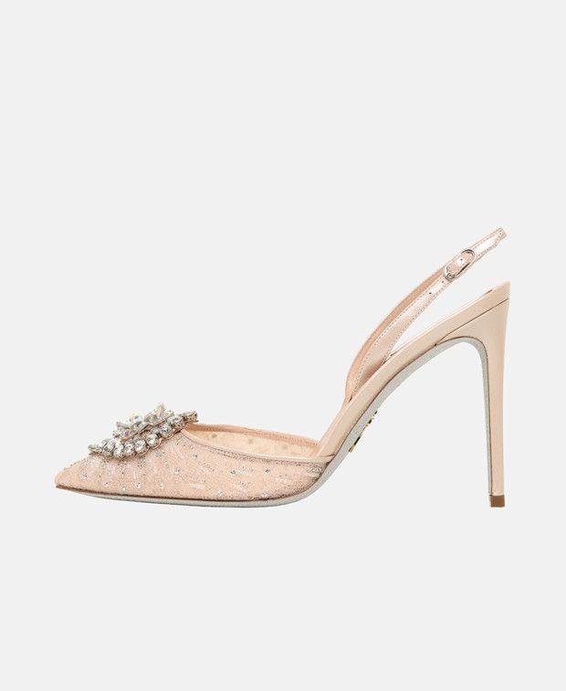 Rene Caovilla Barbara Slingback pumps Size US 10 / IT 40 - 4 Thumbnail