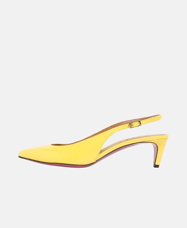 Slingback pumps