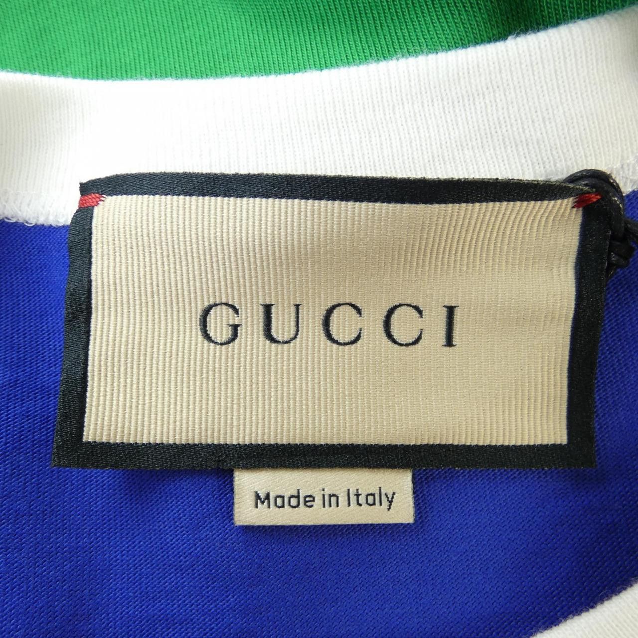 Gucci Gucci Gucci T-shirt Cotton T-Shirts 753294XJFTX DUTY FREE for USA Size ONE SIZE - 4 Thumbnail