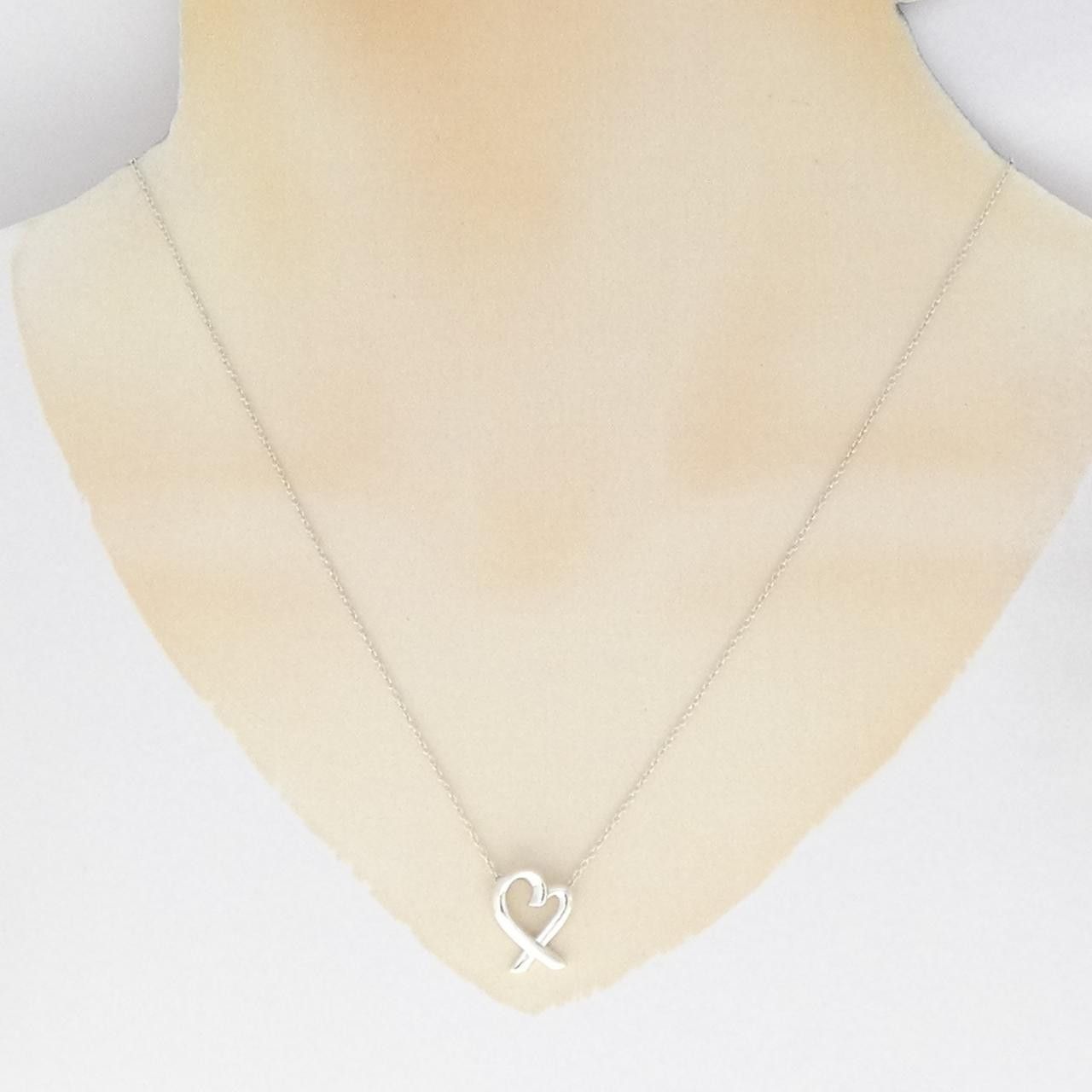 Tiffany & Co. Tiffany & Co. Tiffany Loving Heart 925 Silver Necklace Metal Necklace DUTY FREE for USA Size ONE SIZE - 6 Thumbnail