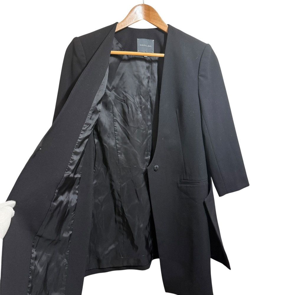 Other Other MARYLING Design Collarless Jacket Others Outerwear DUTY FREE for USA Size ONE SIZE - 2 Thumbnail