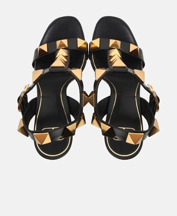 Valentino Roman Stud Heeled sandals Size US 11.5 / IT 41.5 - 3 Thumbnail