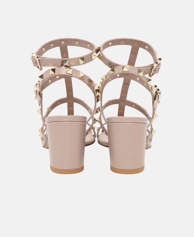 Valentino Garavani Rockstud Heeled sandals Size US 4 / IT 34 - 2 Thumbnail