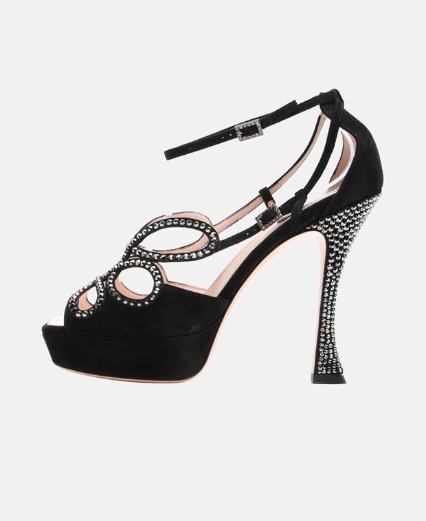 Roger Vivier Vivier Queen Heeled sandals Size US 11 / IT 41 - 4 Thumbnail