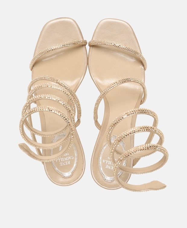 Rene Caovilla Cleo Cleopatra Sandals with calf lacing Size US 6 / IT 36 - 3 Thumbnail