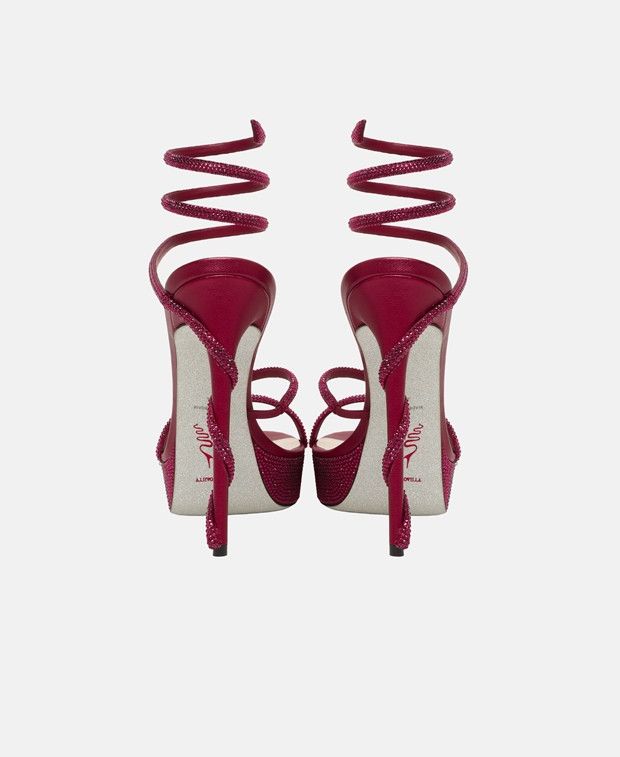 Rene Caovilla M08 Margot Sandals with calf lacing Size US 10 / IT 40 - 2 Thumbnail