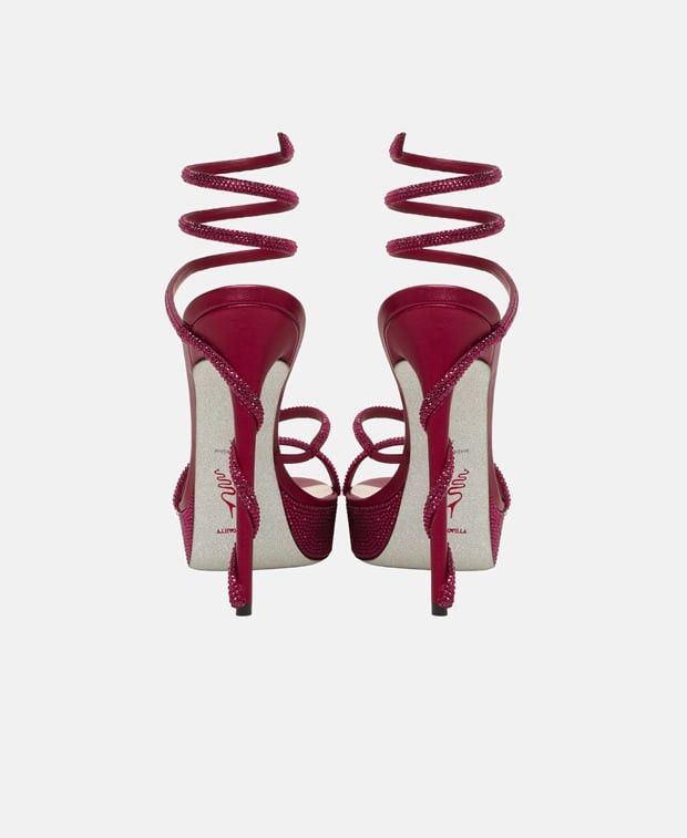 Rene Caovilla M08 Margot Sandals with calf lacing Size US 11 / IT 41 - 2 Thumbnail