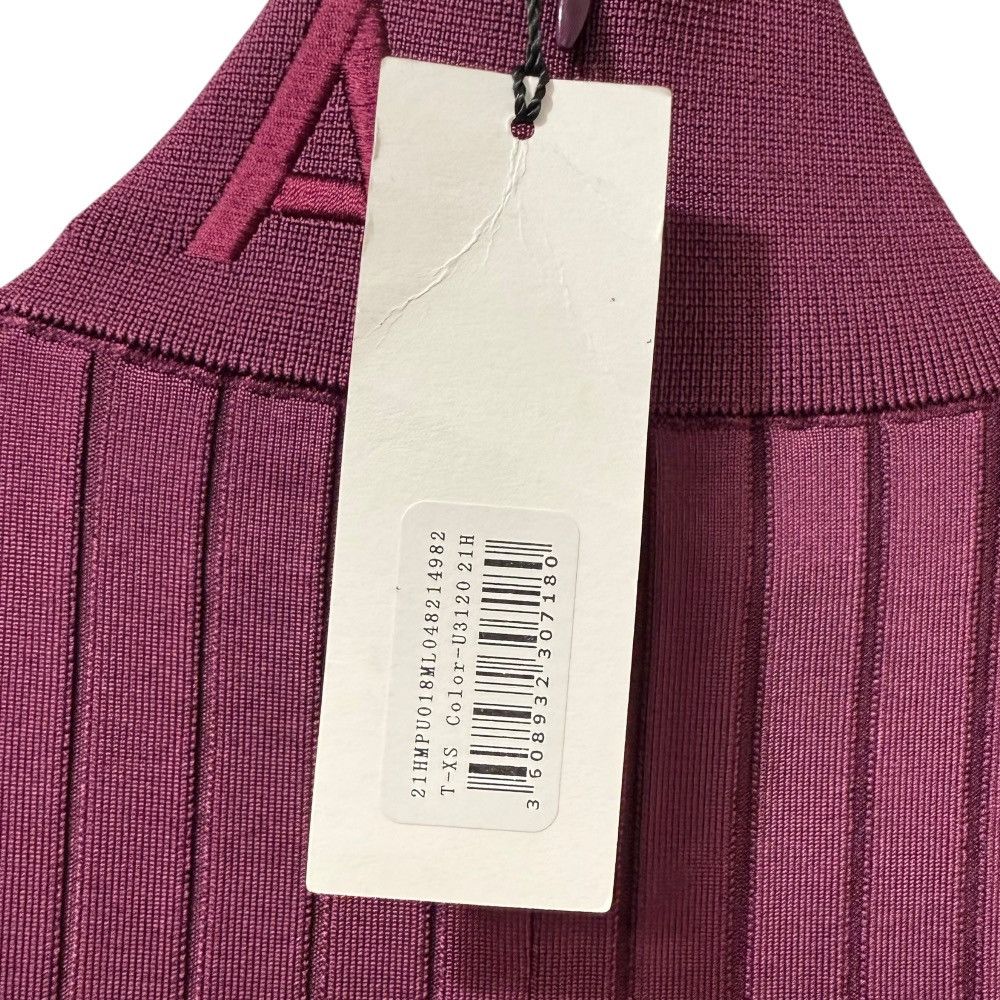 Other Other Nina Ricci Logo Embroidery High Neck Rib Knit Top Others Tops DUTY FREE for USA Size ONE SIZE - 4 Thumbnail