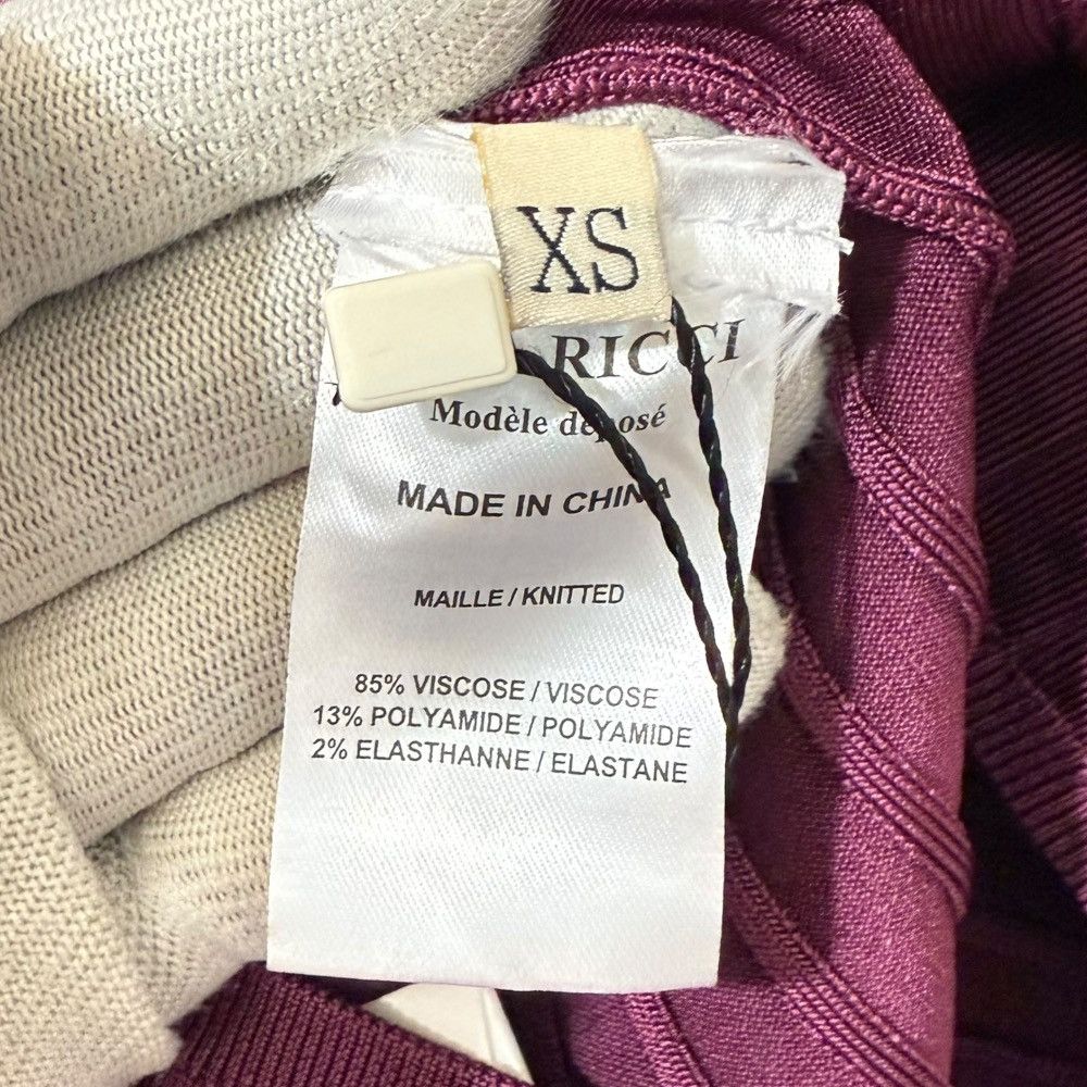 Other Other Nina Ricci Logo Embroidery High Neck Rib Knit Top Others Tops DUTY FREE for USA Size ONE SIZE - 6 Thumbnail
