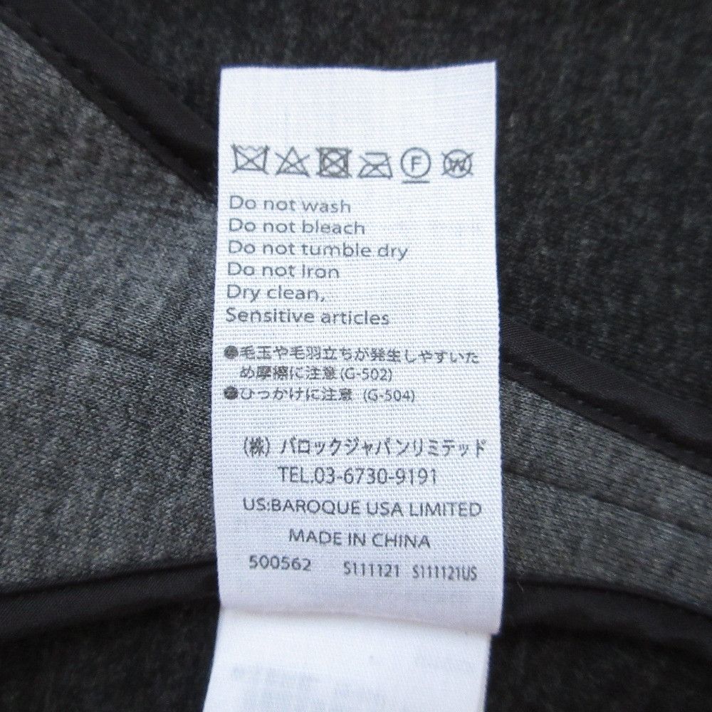 Other Other ENFOLD Side Slit Bonding Coat Others Outerwear 300FS130-0080 DUTY FREE for USA Size ONE SIZE - 7 Thumbnail