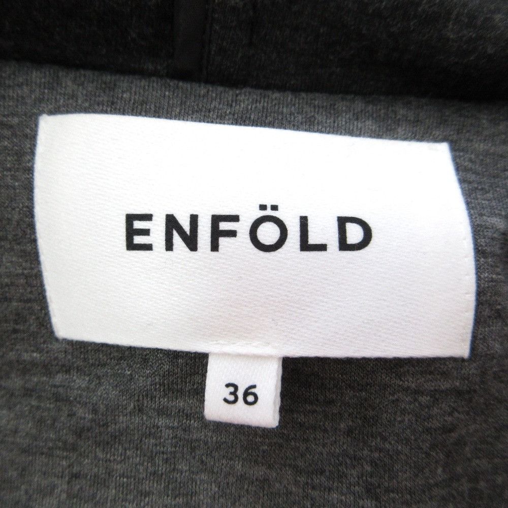 Other Other ENFOLD Side Slit Bonding Coat Others Outerwear 300FS130-0080 DUTY FREE for USA Size ONE SIZE - 5 Thumbnail
