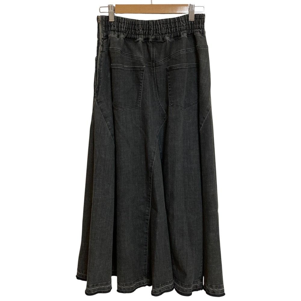 Other Other three dots Denim volume flair skirt Denim Skirt Denim Skirts DN3002Y DUTY FREE for USA Size ONE SIZE - 2 Thumbnail