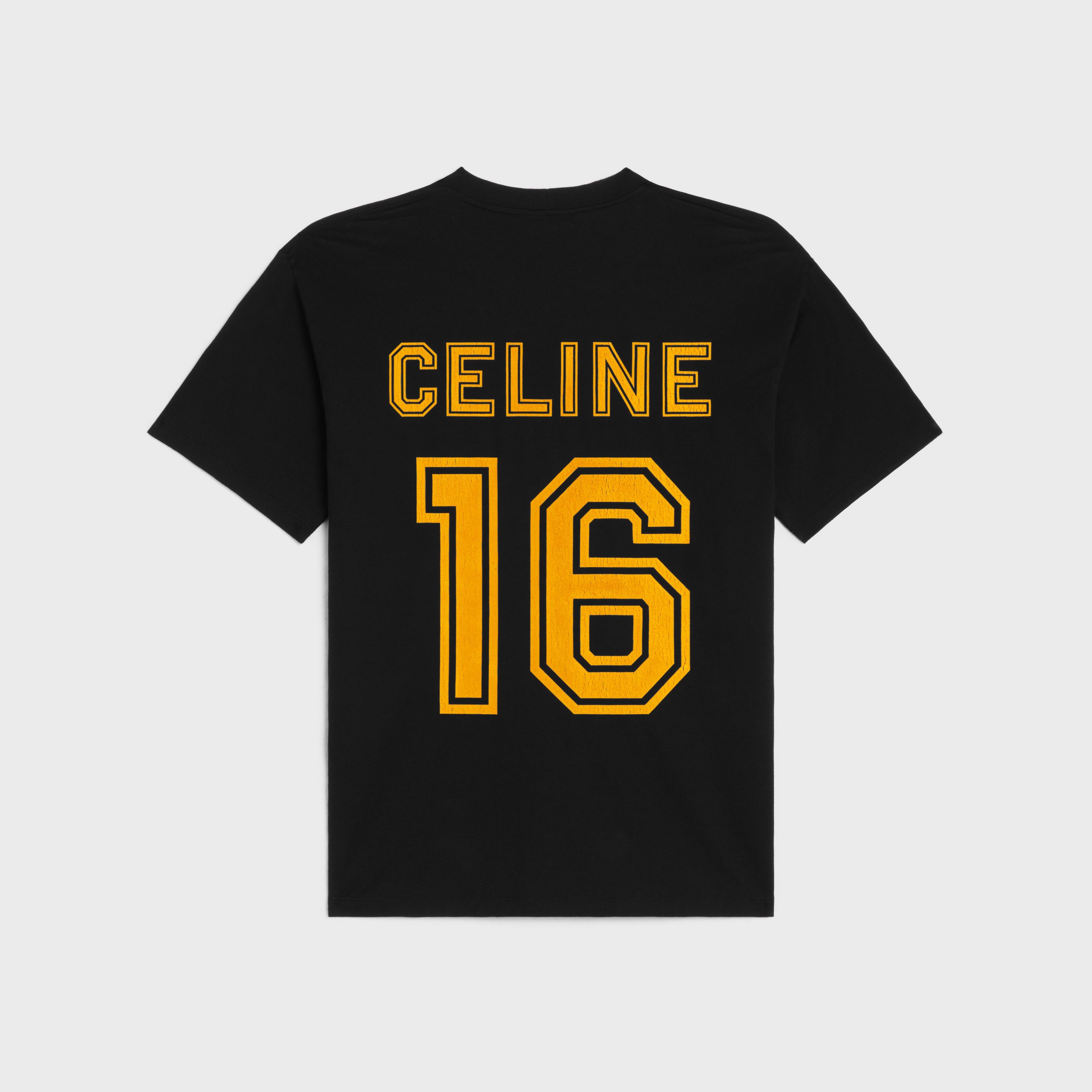 Celine celine 16 loose t-shirt in cotton jersey Size US XS / EU 42 / 0 - 2 Thumbnail
