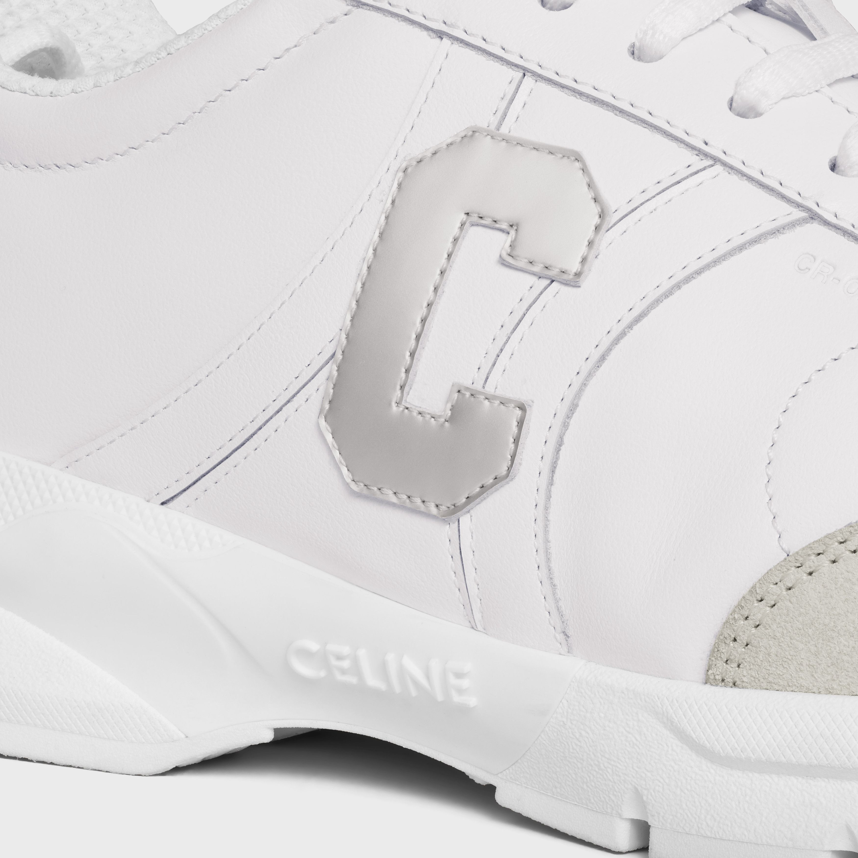 Celine CELINE RUNNER CR-02 LOW LACE-UP SNEAKER in Calfskin, Suede Calfskin and Matte Metallic Calfskin Size US 5 / IT 35 - 5 Thumbnail