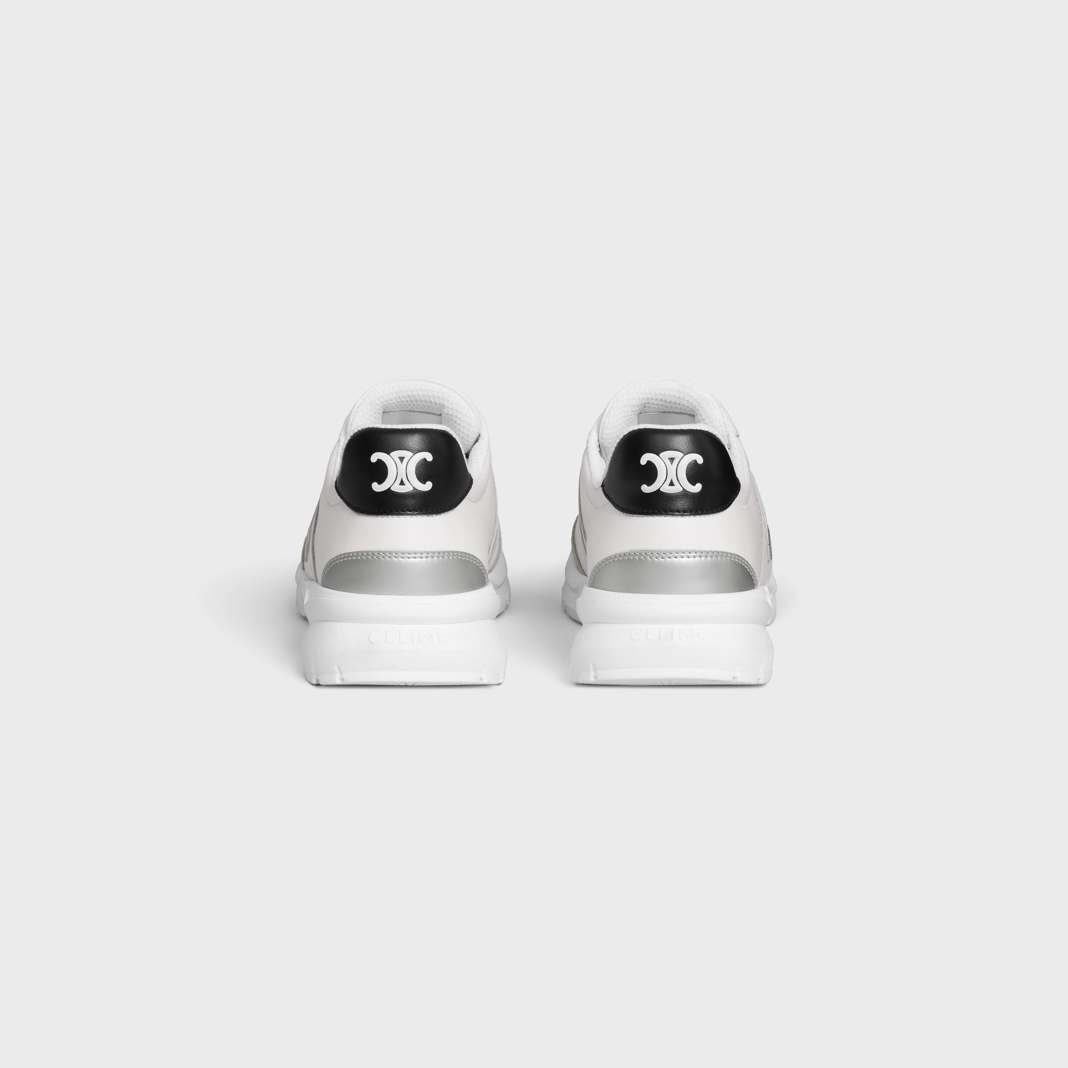 Celine CELINE RUNNER CR-02 LOW LACE-UP SNEAKER in Calfskin, Suede Calfskin and Matte Metallic Calfskin Size US 10 / IT 40 - 3 Thumbnail