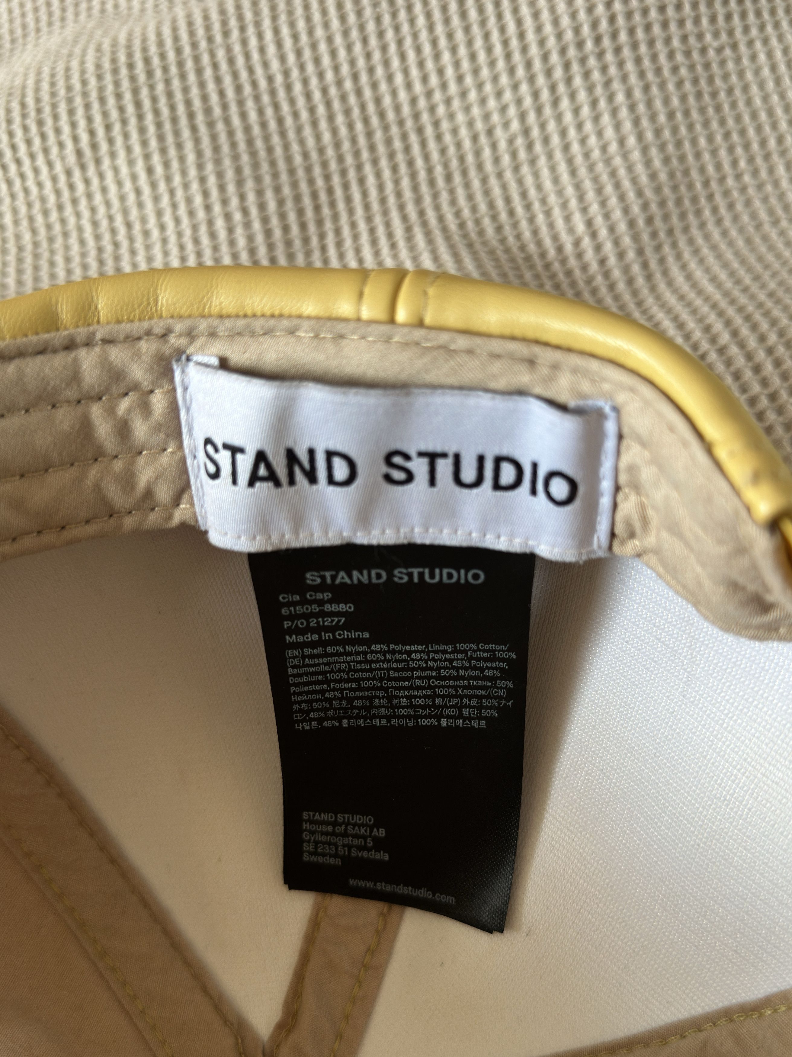 STAND STUDIO Stand Studio Cia Cap Hat Size ONE SIZE - 2 Thumbnail