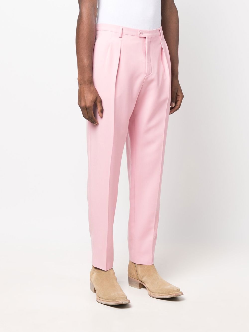 Saint Laurent Paris high-rise pants in wool and mohair Size US 32 / EU 48 - 4 Thumbnail