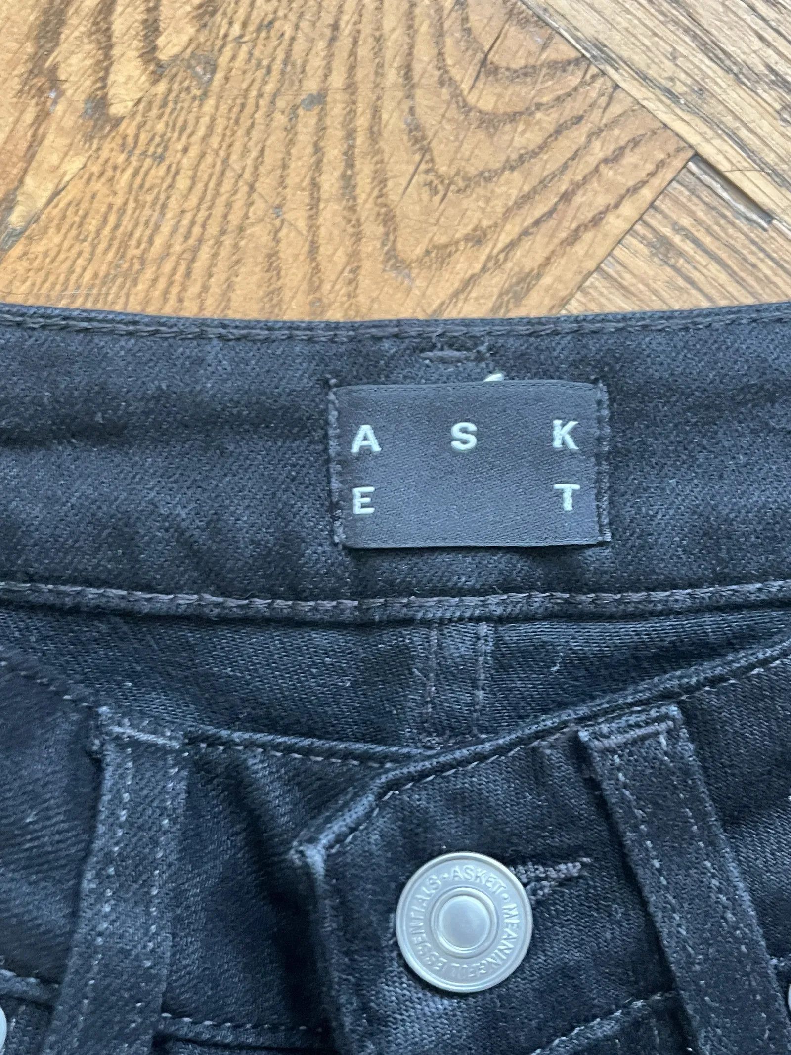 Asket ASKET Straight / Curvier Jeans Size 23" - 2 Thumbnail