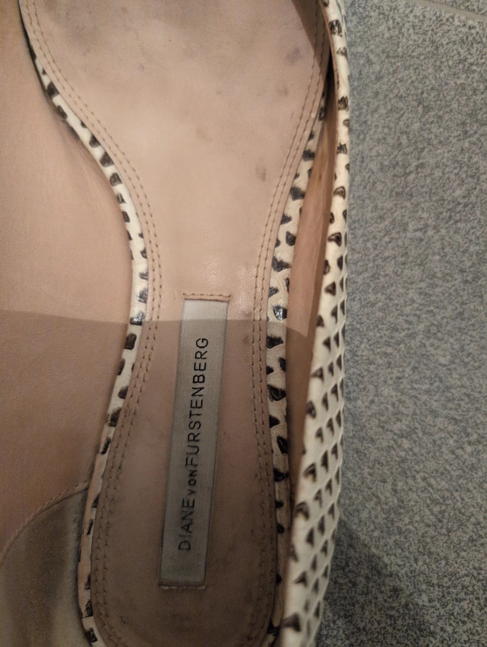 Diane von Furstenberg Diane von Furstenberg Ballet Flats Size US 9 / IT 39 - 2 Thumbnail
