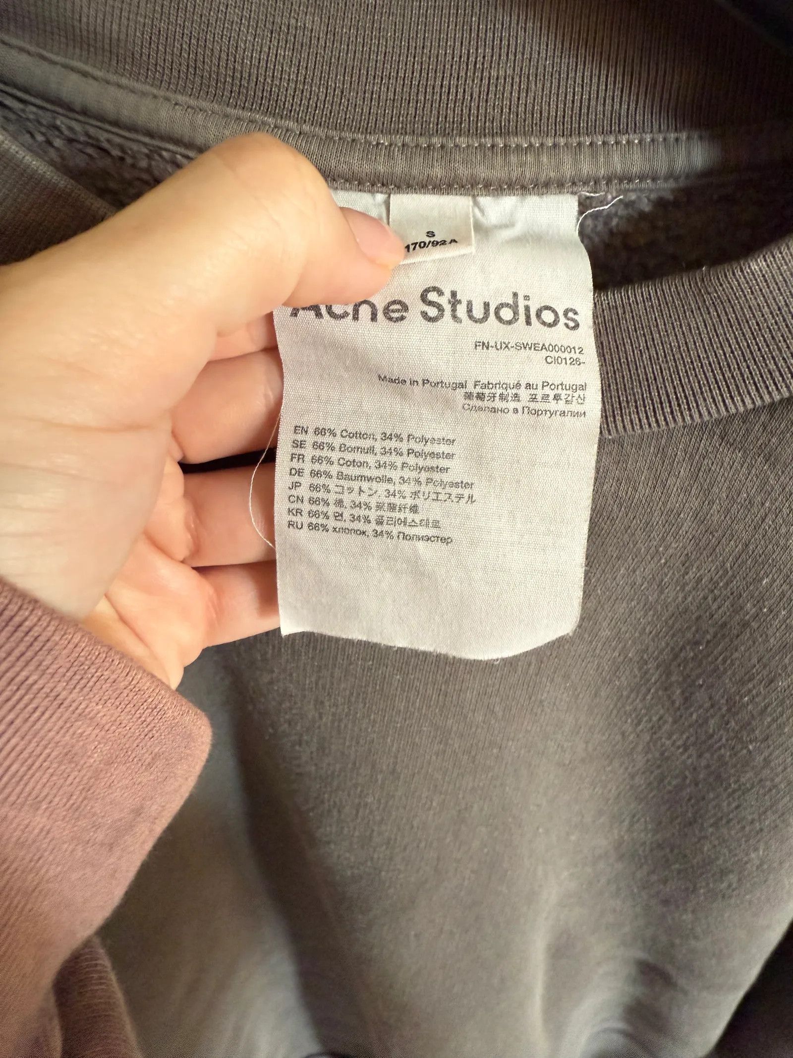 Acne Studios Acne Studios Sweatshirt Size S / US 4 / IT 40 - 2 Thumbnail