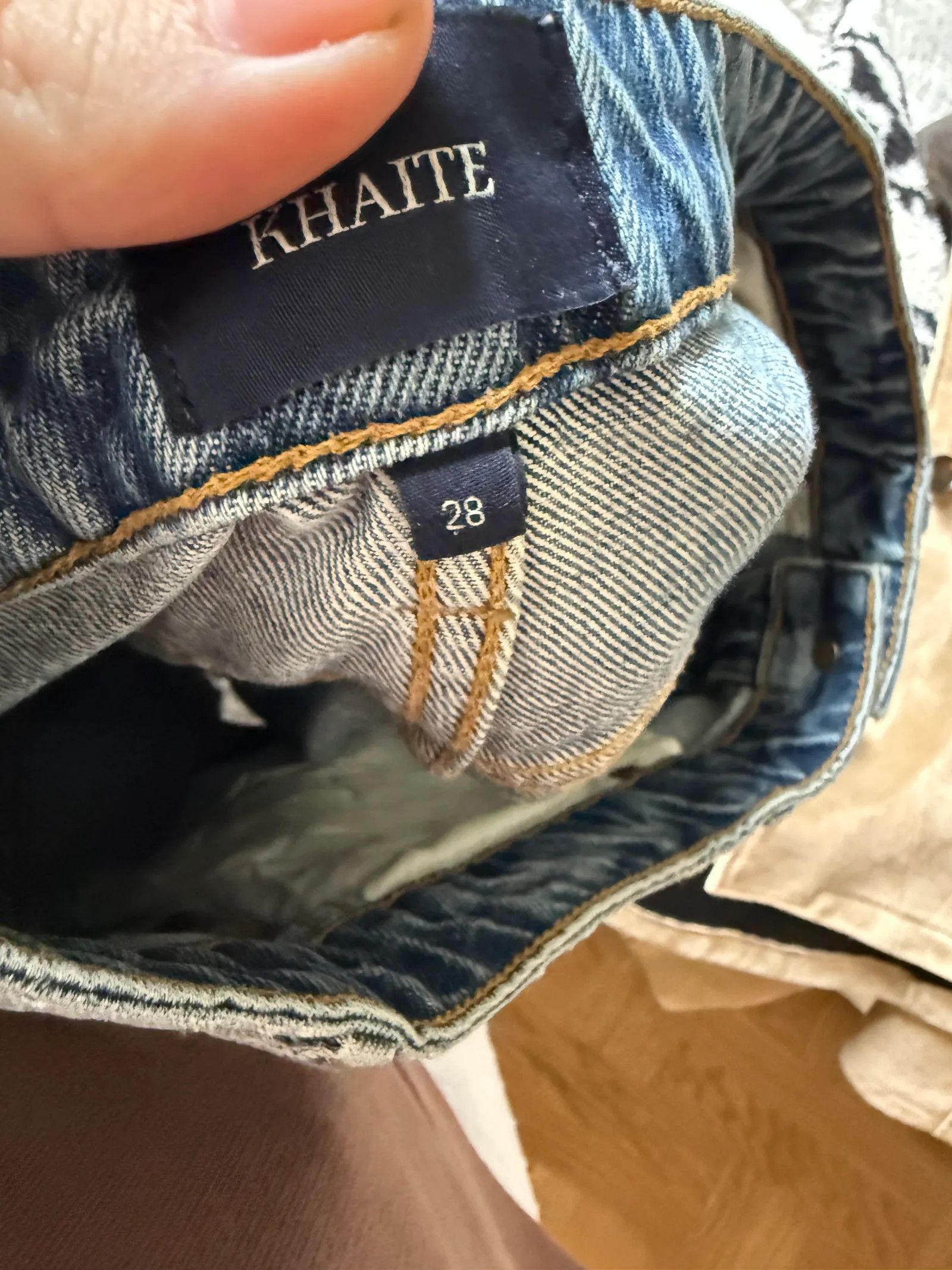 KHAITE Khaite Jeans Size 28" / US 6 / IT 42 - 2 Thumbnail