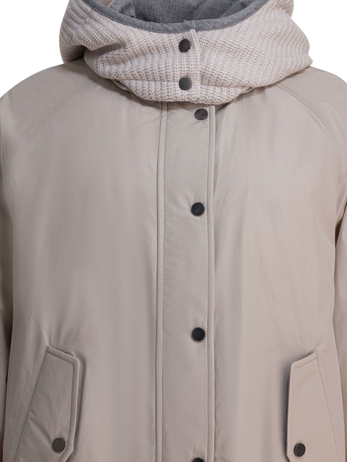 Brunello Cucinelli Taffeta Quilt Jacket Size XS / US 0-2 / IT 36-38 - 3 Thumbnail