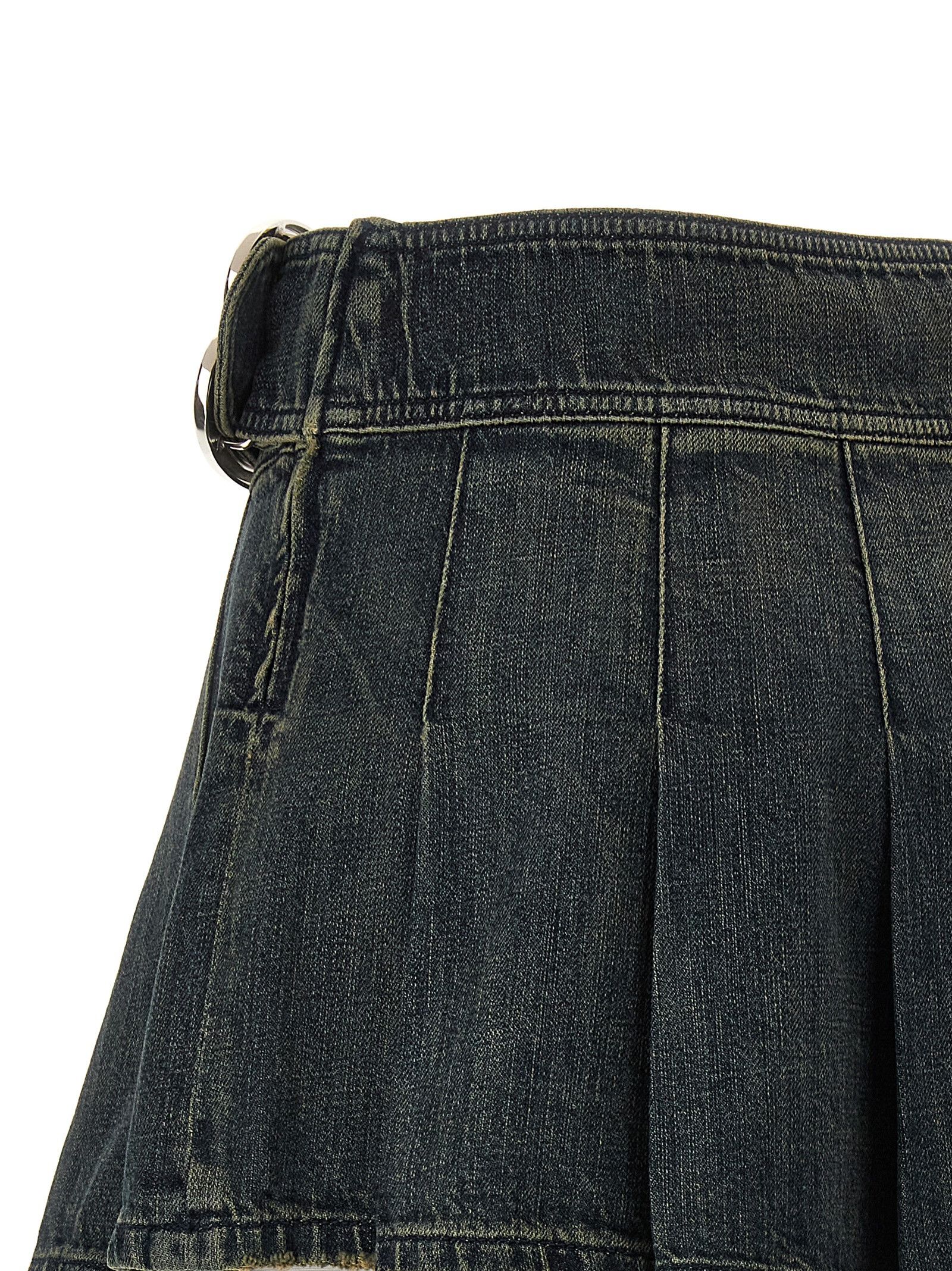 Balenciaga 'Buckle Pleated' Skirt Size 28" / US 6 / IT 42 - 4 Thumbnail