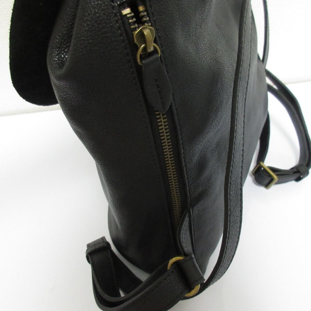 Other Other Sabet Flap Vegetable Tanned Leather Backpack Leather Backpack DUTY FREE for USA Size ONE SIZE - 12 Thumbnail