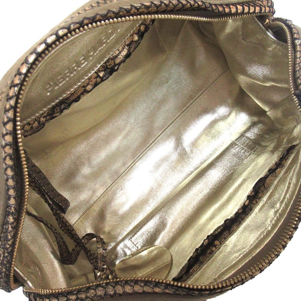 Other Other Pierre Hardy Suede Python Boston Bag Suede Handbag DUTY FREE for USA Size ONE SIZE - 6 Thumbnail