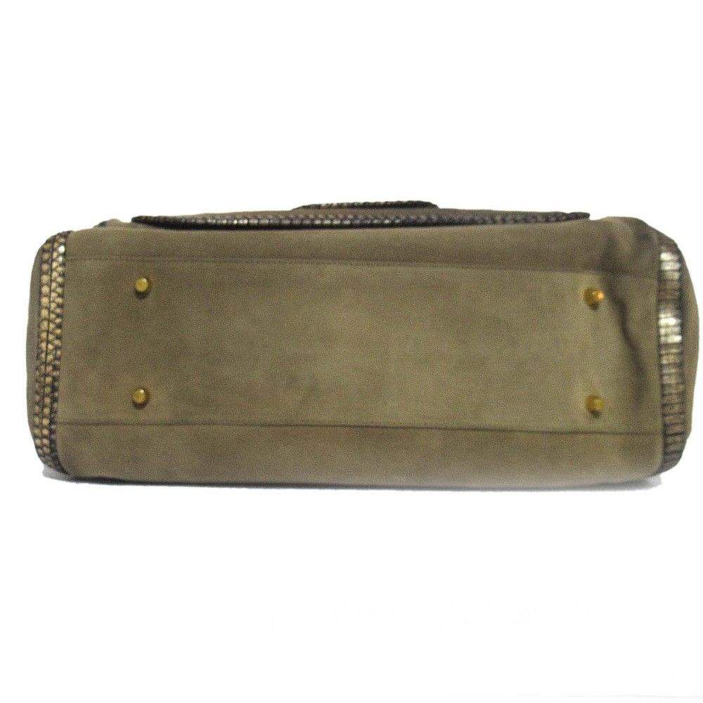 Other Other Pierre Hardy Suede Python Boston Bag Suede Handbag DUTY FREE for USA Size ONE SIZE - 3 Thumbnail