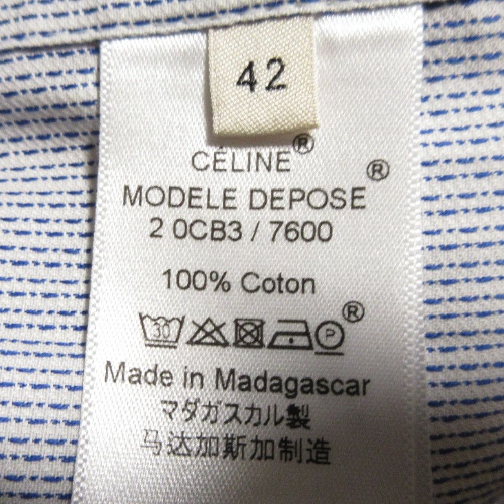 Celine Celine Celine Tuxedo Shirt Blouse Others Dress Shirt DUTY FREE for USA Size ONE SIZE - 8 Thumbnail