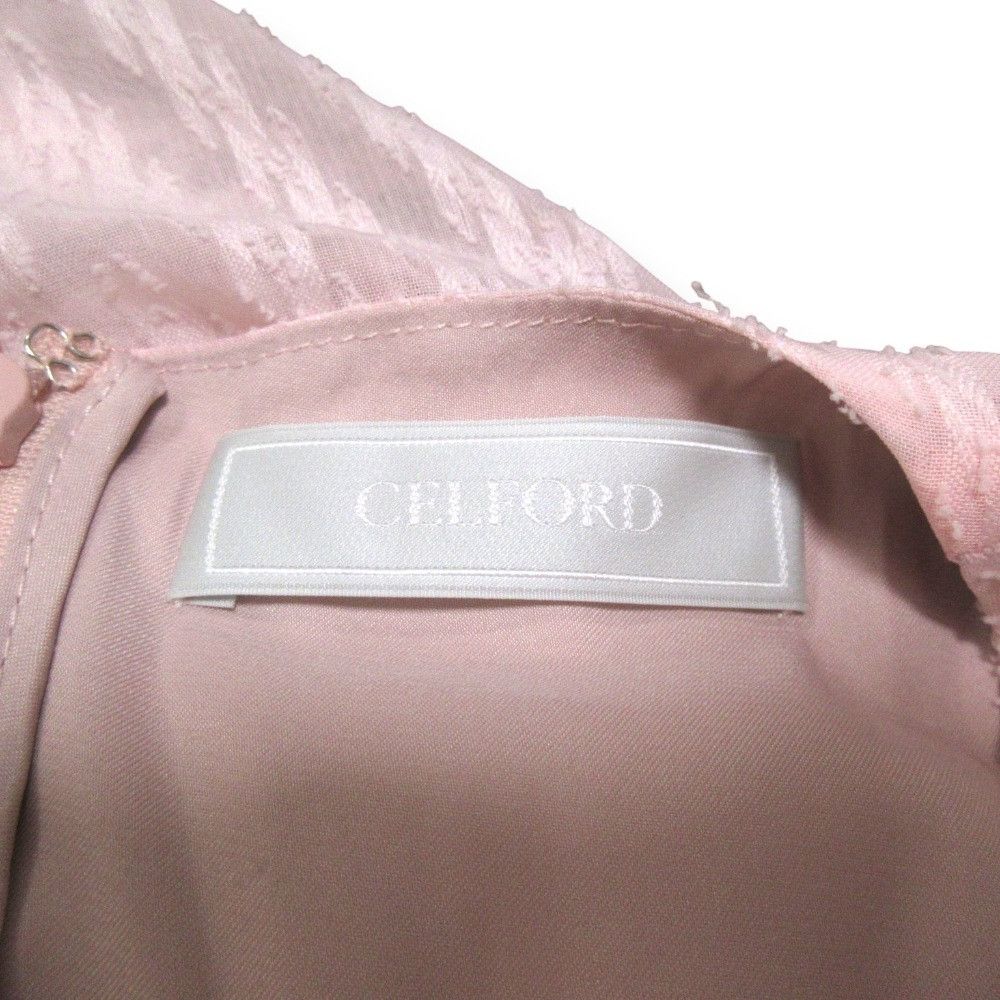 Other CELFORD CELFORD×Miho Ishii×＆ROSY Collaboration Dobby Chiffon Dress Others Dresses CWF0214120 DUTY FREE for USA
