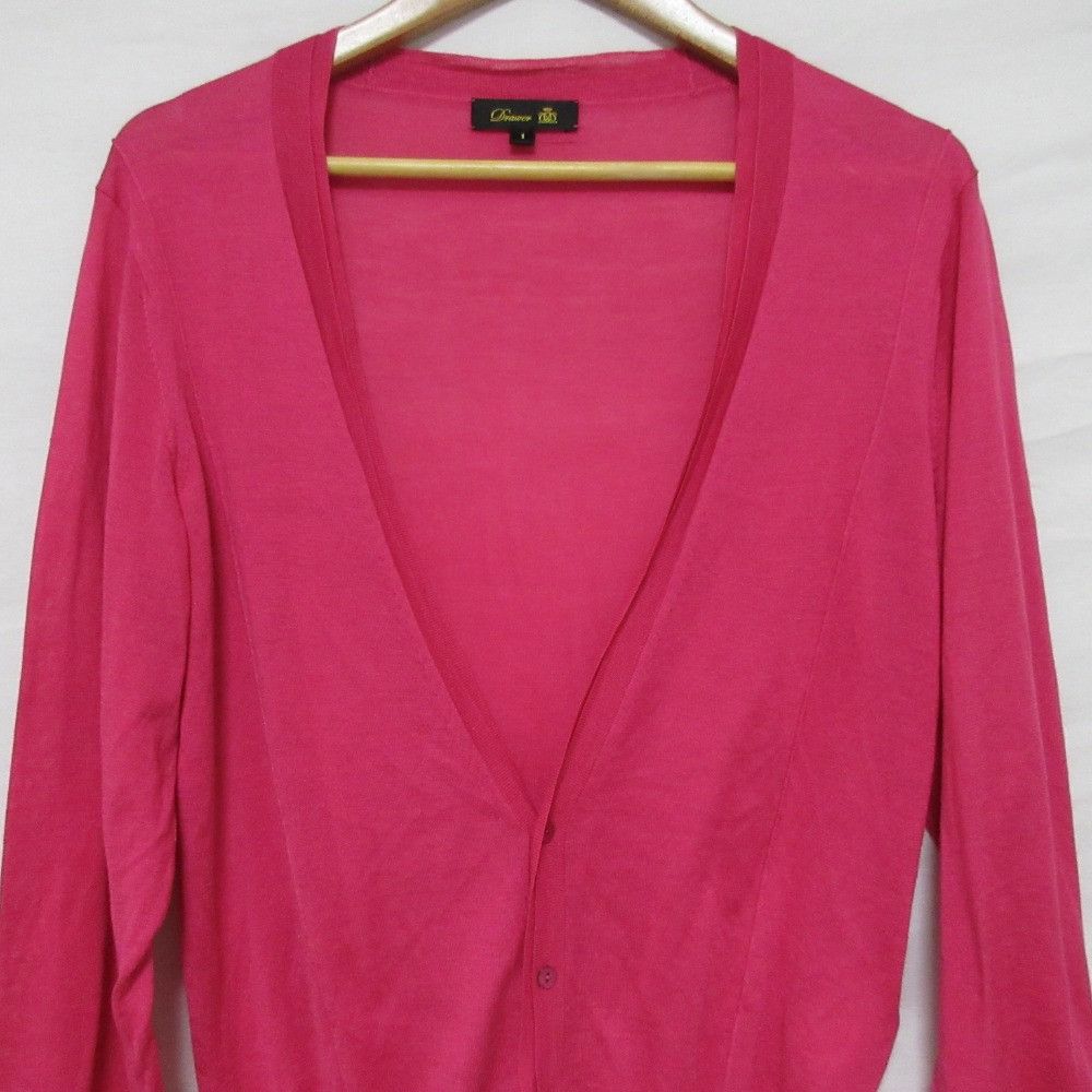 Other Other Drawer Silk Knit Cardigan Others Tops DUTY FREE for USA Size ONE SIZE - 3 Thumbnail