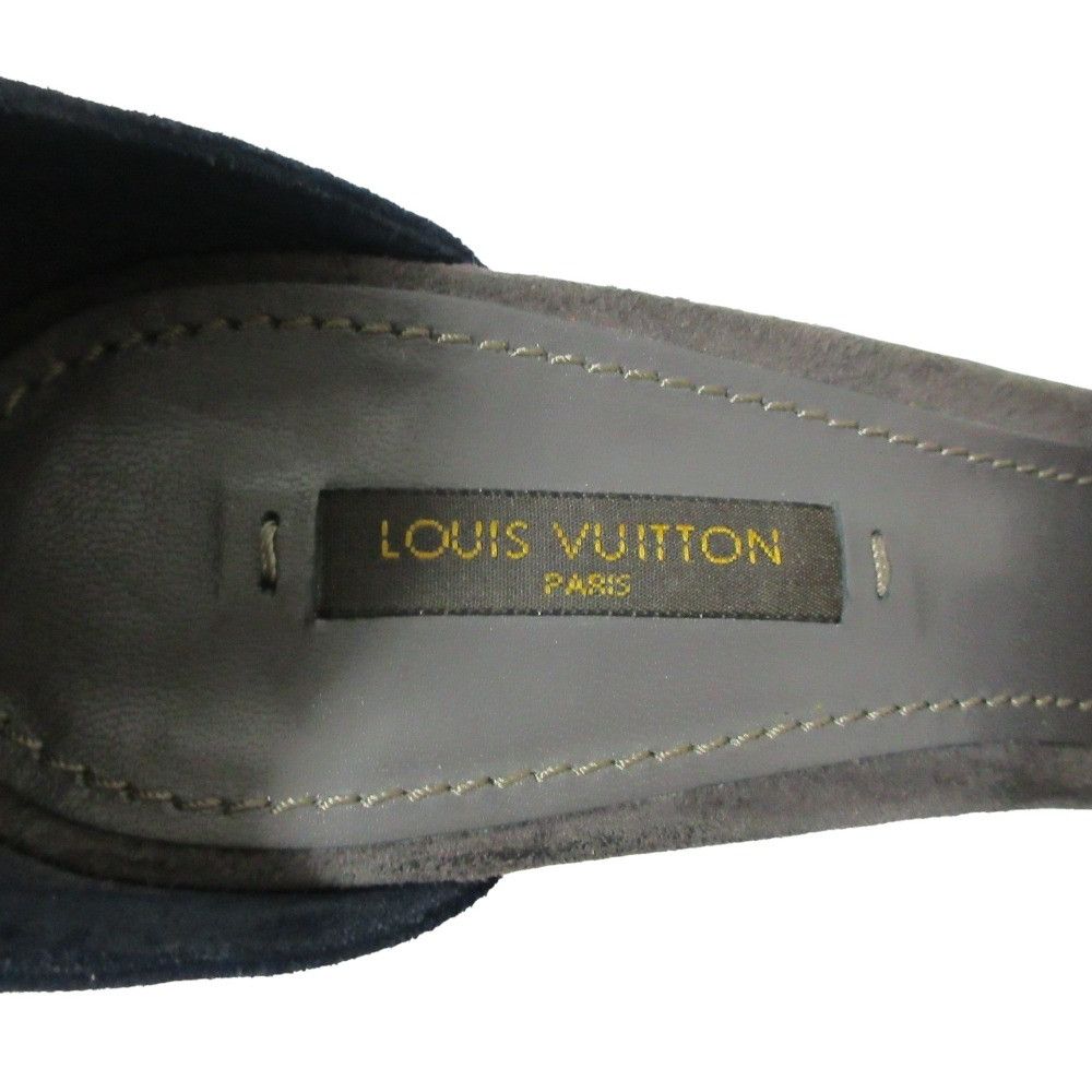 Louis Vuitton Louis Vuitton Louis Vuitton Flower Motif Suede Sandals Suede Shoes DUTY FREE for USA Size ONE SIZE - 4 Thumbnail