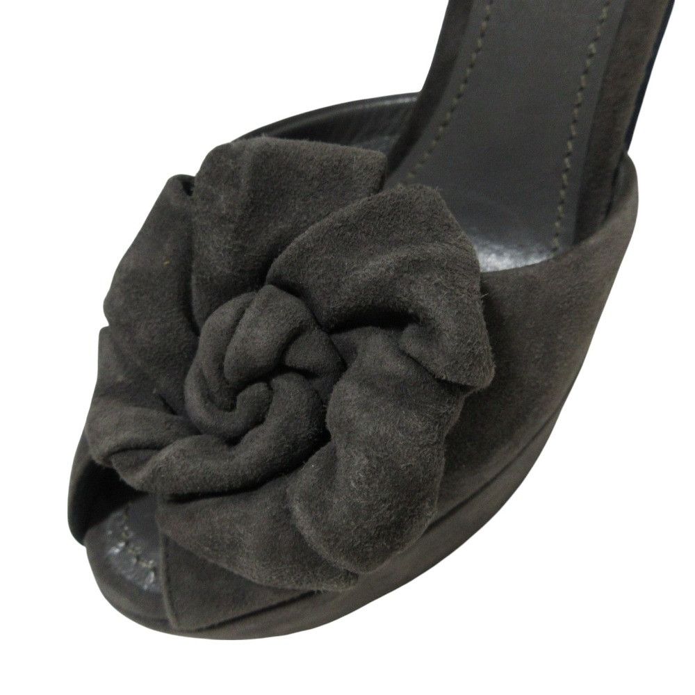 Louis Vuitton Louis Vuitton Louis Vuitton Flower Motif Suede Sandals Suede Shoes DUTY FREE for USA Size ONE SIZE - 12 Thumbnail