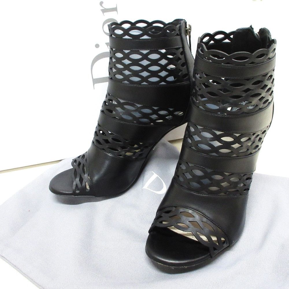 Dior Dior Christian Dior TATTOO Leather Bootie Sandals Leather Shoes DUTY FREE for USA Size ONE SIZE - 10 Thumbnail