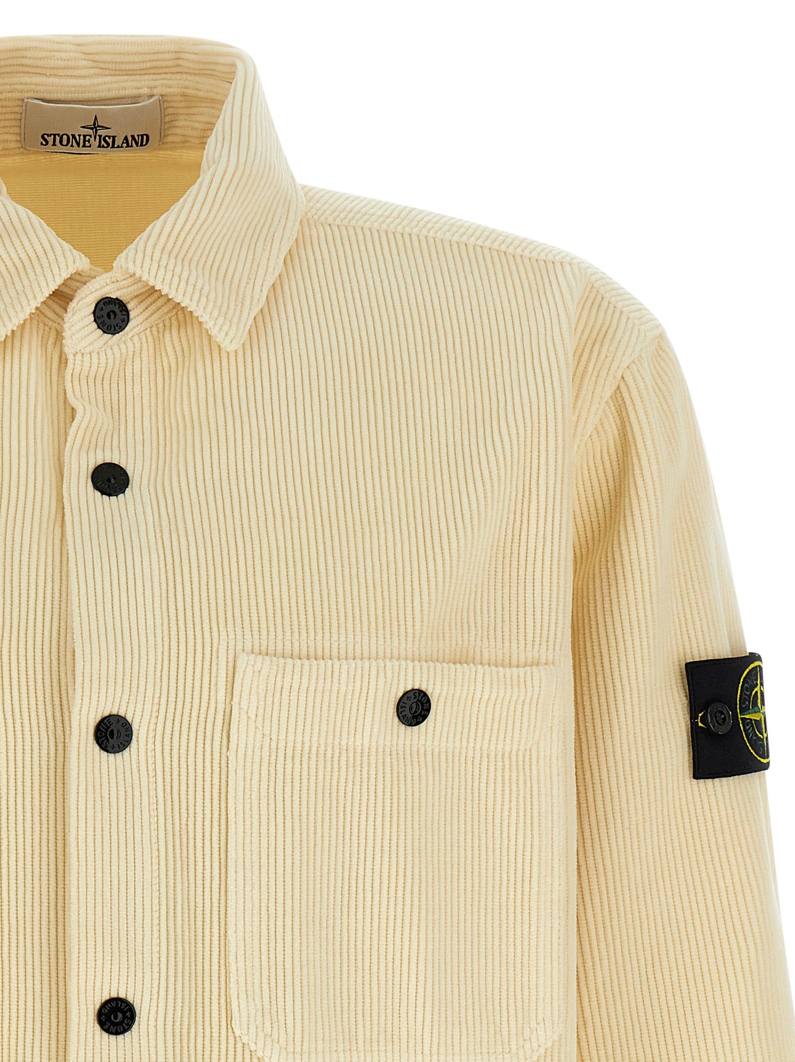 Stone Island Ribbed Velvet Overshirt Size US XL / EU 56 / 4 - 3 Thumbnail