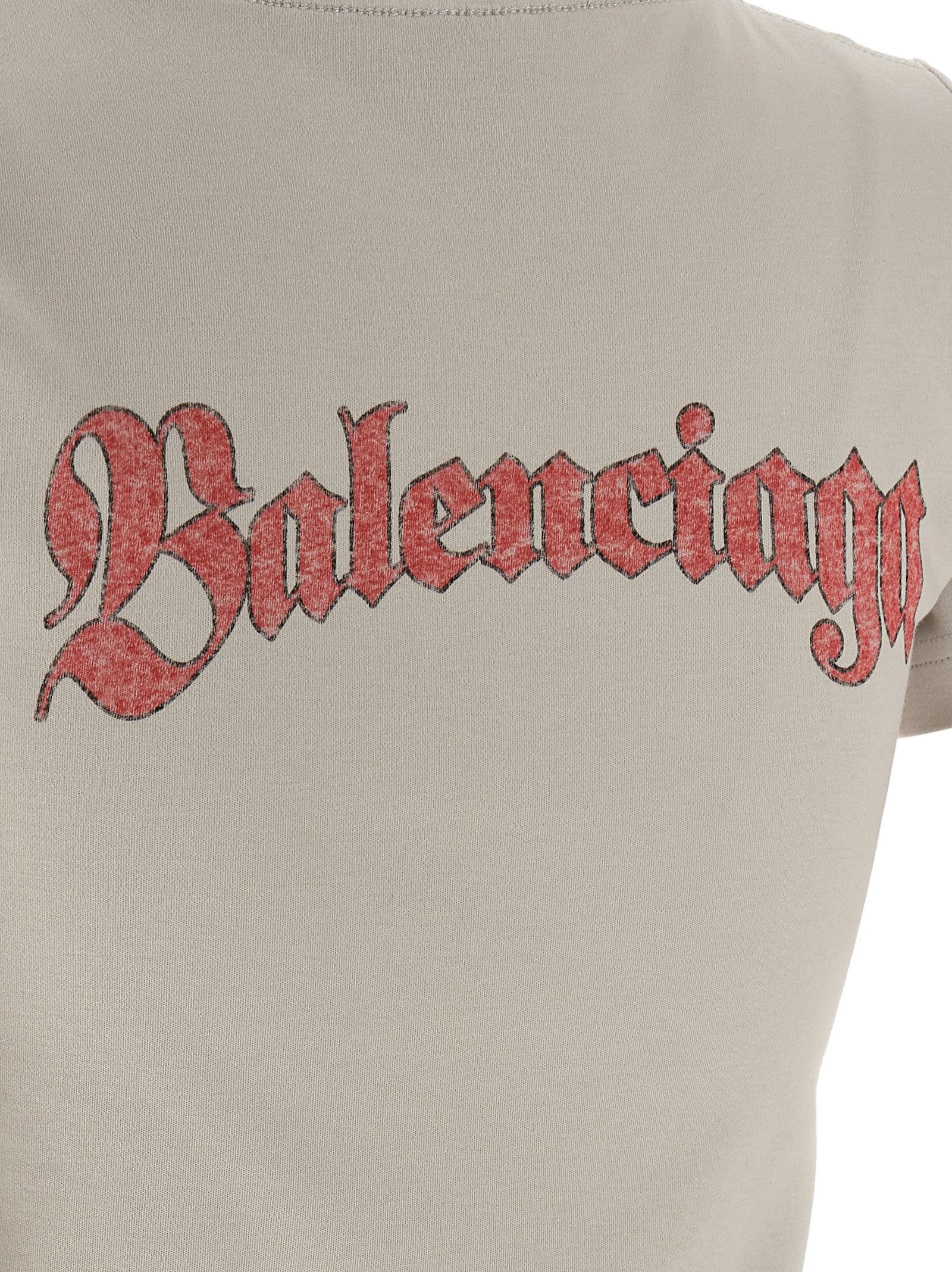 Balenciaga Logo Print T-Shirt Size M / US 6-8 / IT 42-44 - 4 Thumbnail