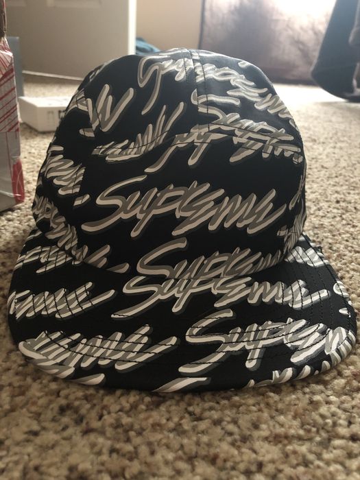 Supreme Supreme Signature Script Logo Camp Cap | Grailed