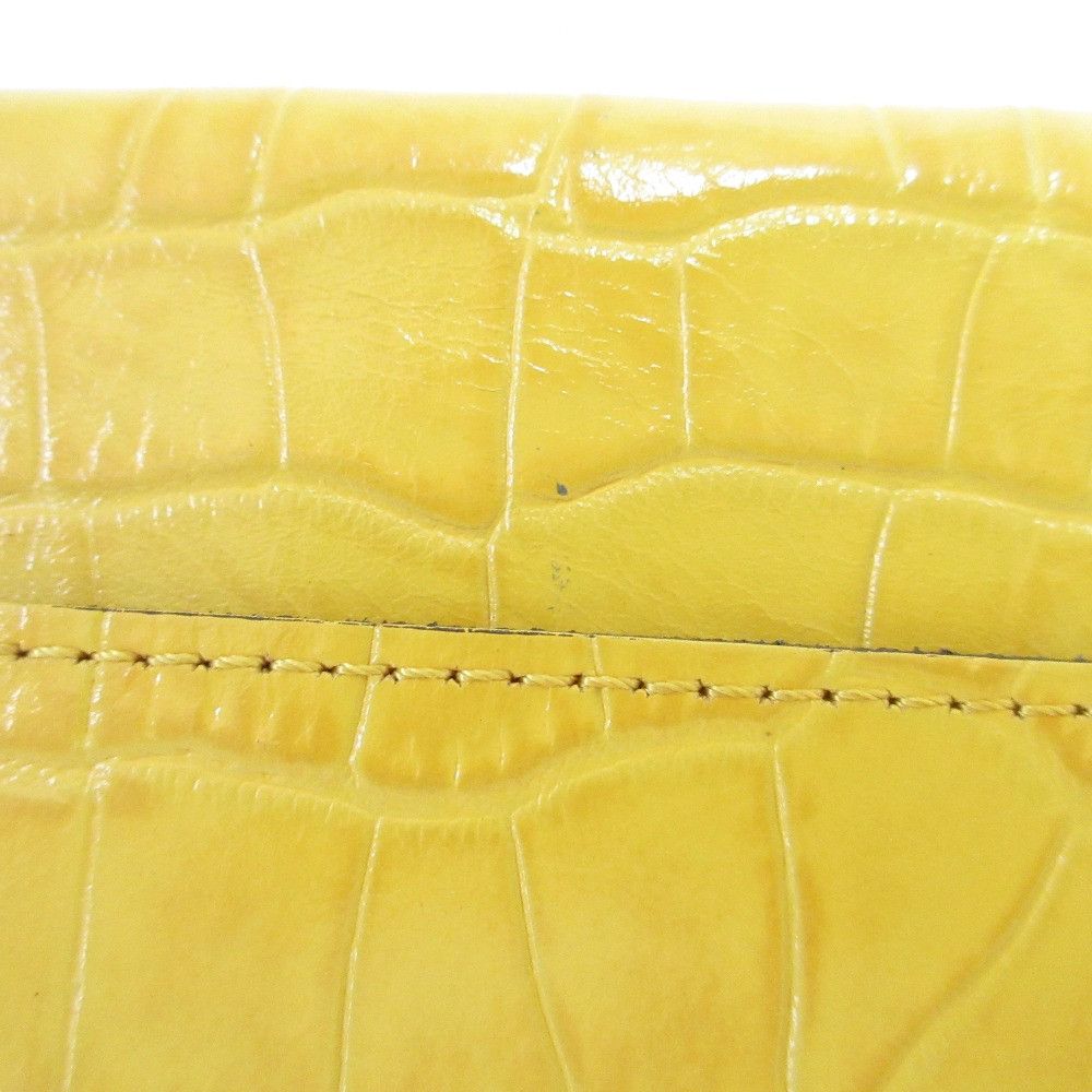 Other Other Epoi Crocodile Embossed Leather Clutch Bag Leather Clutch Bag DUTY FREE for USA Size ONE SIZE - 13 Thumbnail