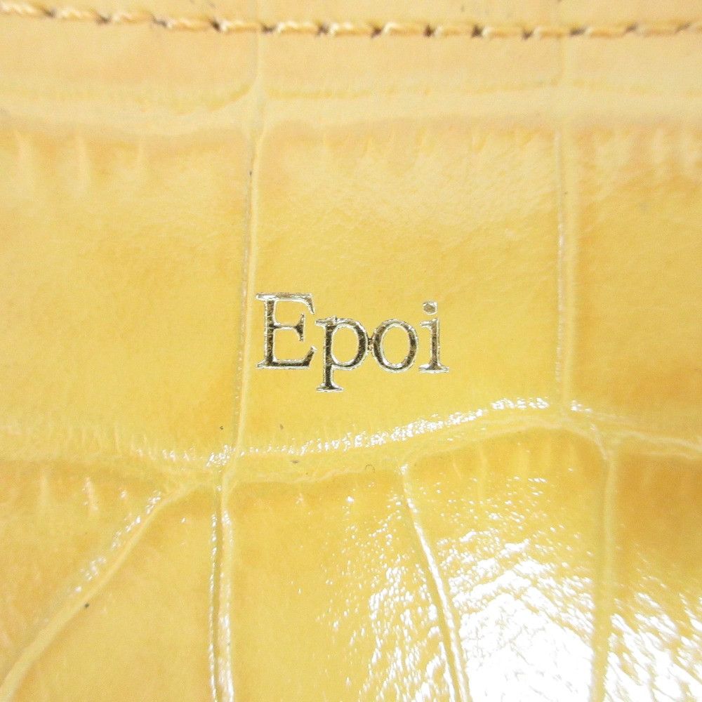 Other Other Epoi Crocodile Embossed Leather Clutch Bag Leather Clutch Bag DUTY FREE for USA Size ONE SIZE - 5 Thumbnail