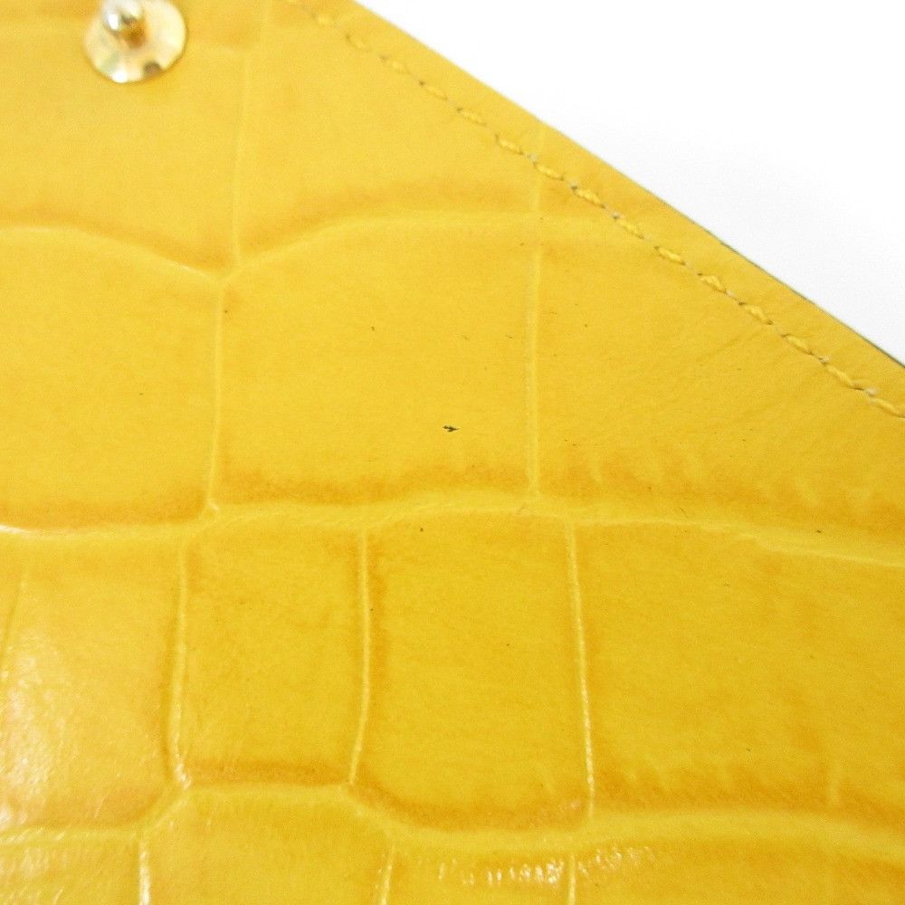 Other Other Epoi Crocodile Embossed Leather Clutch Bag Leather Clutch Bag DUTY FREE for USA Size ONE SIZE - 10 Thumbnail