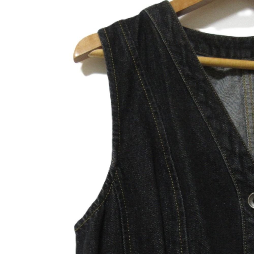 Other Other GRACE CONTINENTAL Flare Denim Dress Denim Dresses 0124431045 DUTY FREE for USA Size ONE SIZE - 3 Thumbnail