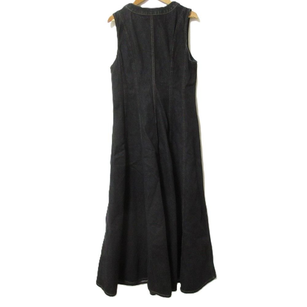 Other Other GRACE CONTINENTAL Flare Denim Dress Denim Dresses 0124431045 DUTY FREE for USA Size ONE SIZE - 2 Thumbnail