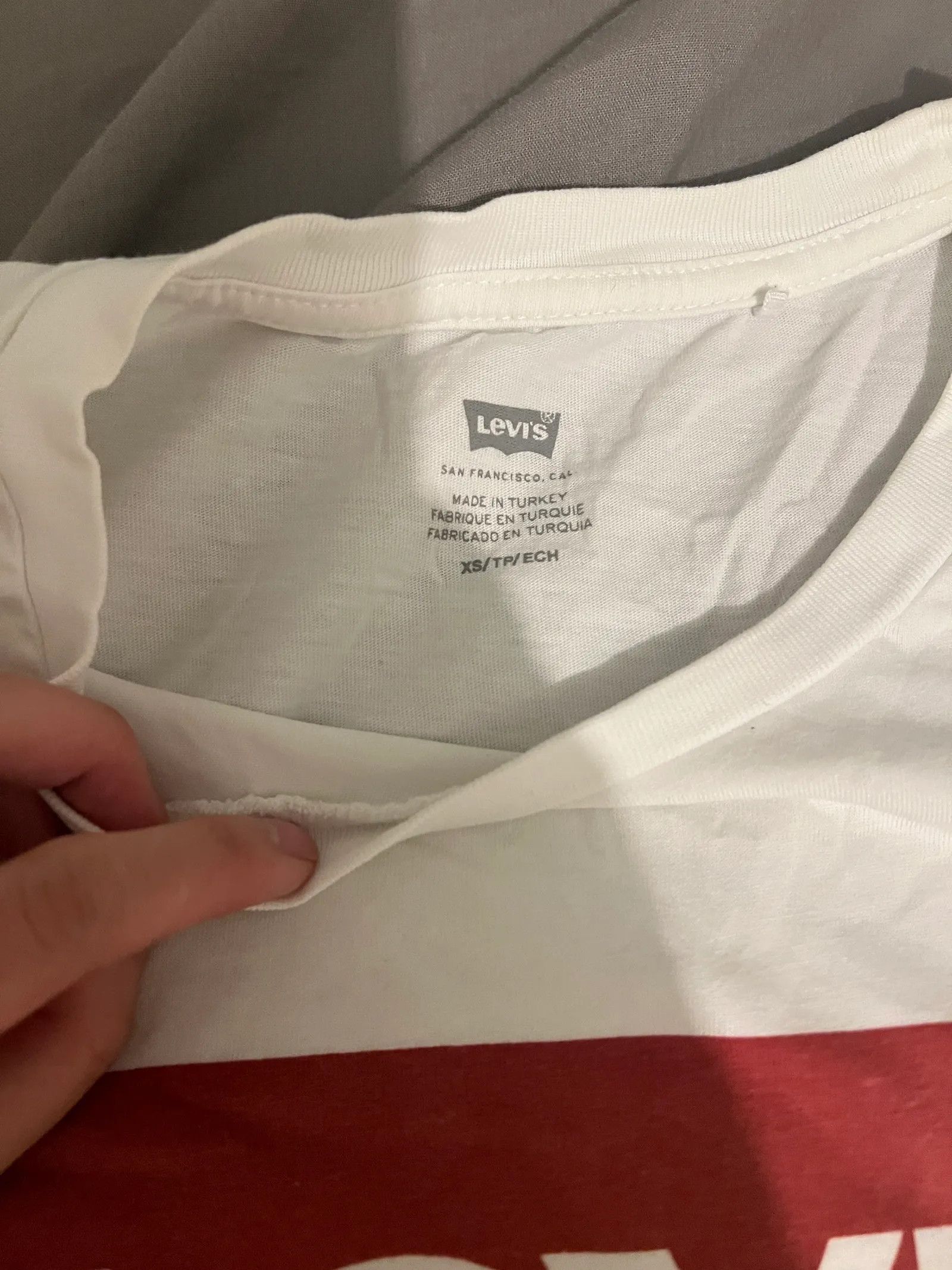 Levi's Levi's Levis topp Short Sleeve T-shirt Size XS / US 0-2 / IT 36-38 - 3 Thumbnail