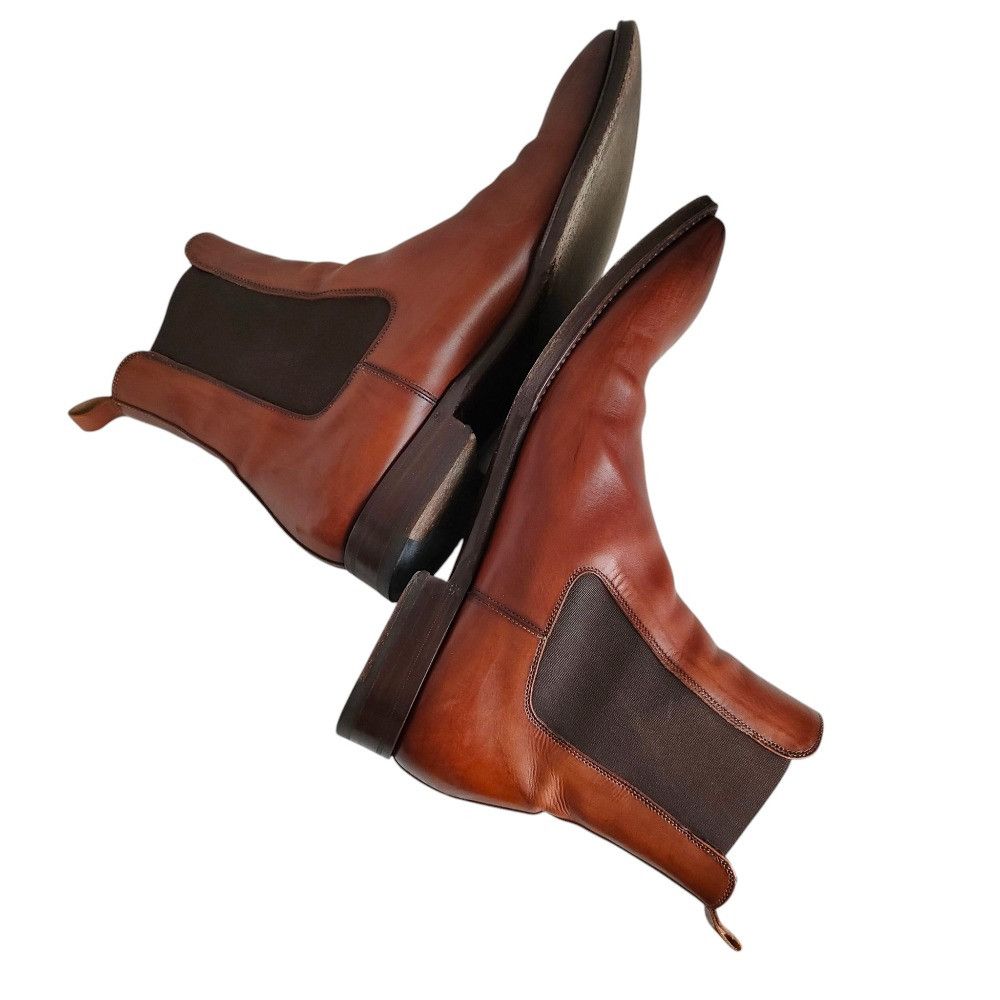 Other Other Antonio Maurizi Leather Chelsea Boots Leather Shoes DUTY FREE for USA Size ONE SIZE - 6 Thumbnail