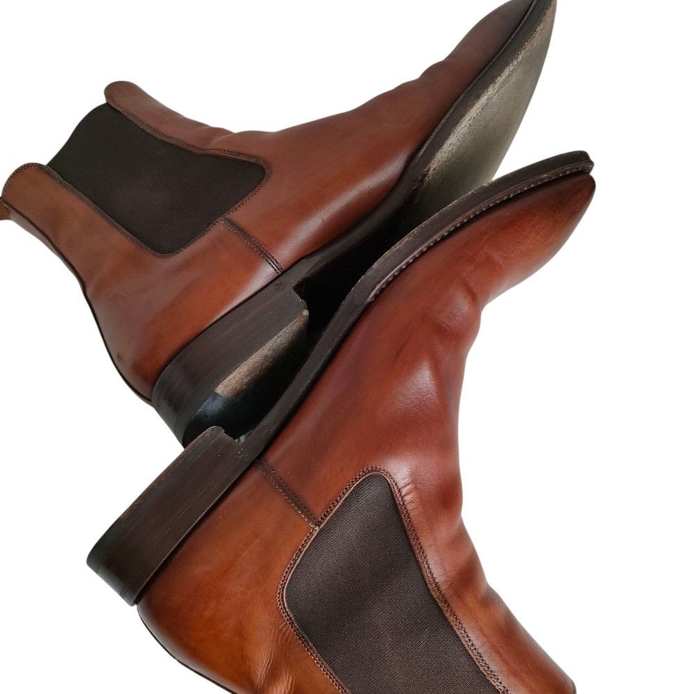 Other Other Antonio Maurizi Leather Chelsea Boots Leather Shoes DUTY FREE for USA Size ONE SIZE - 8 Thumbnail