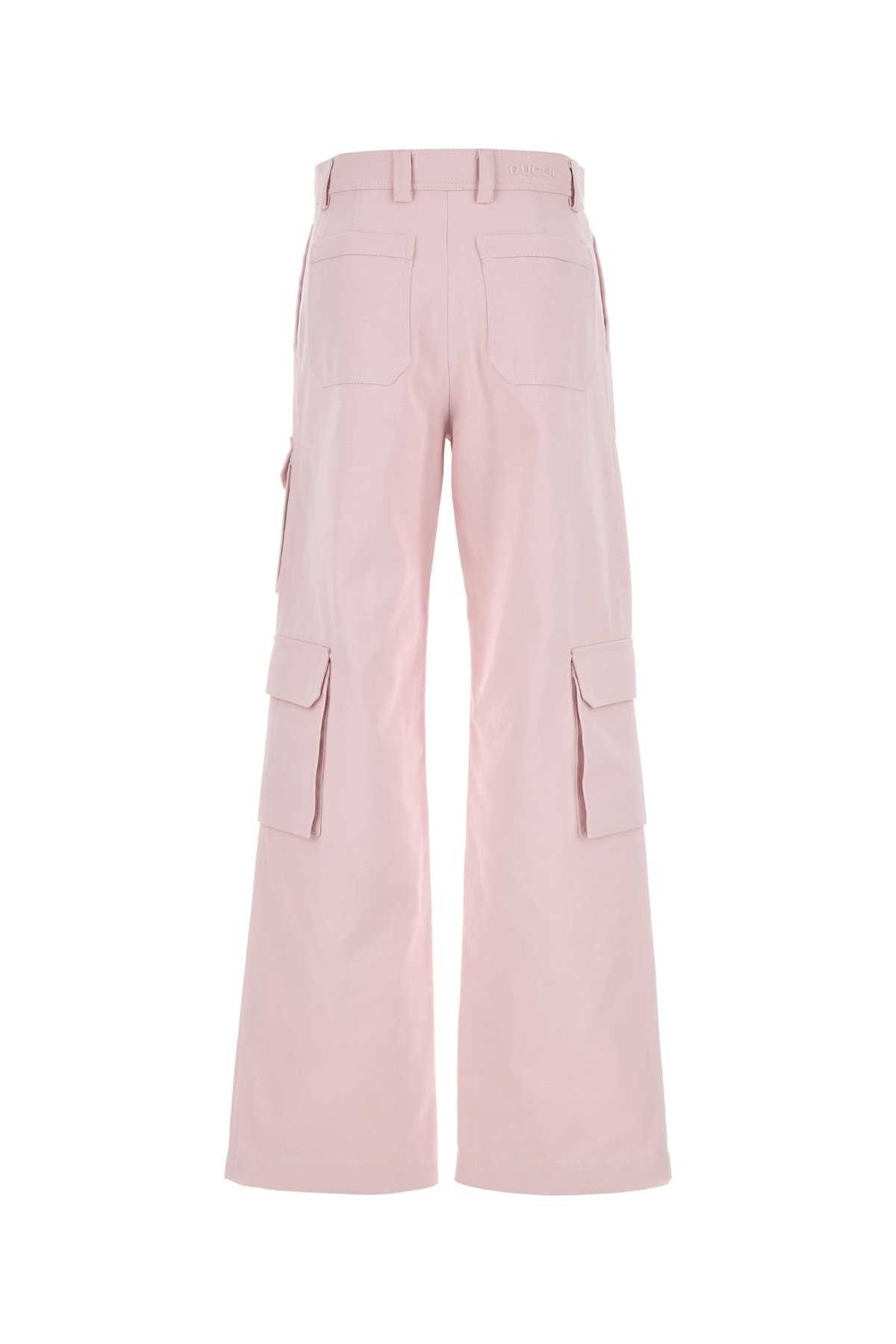 Gucci Pastel Pink Cotton Cargo Pant Size 26" / US 2 / IT 38 - 2 Thumbnail