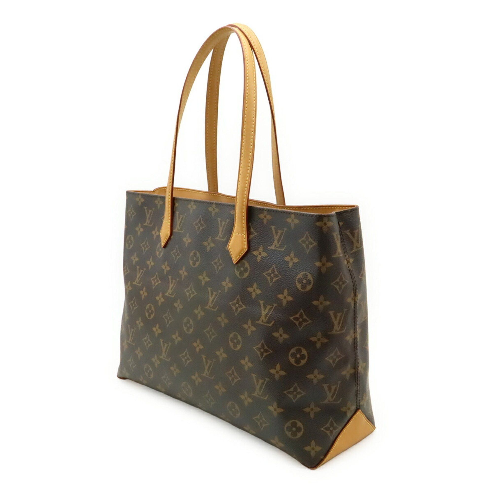 Louis Vuitton LOUIS VUITTON Monogram Wilshire MM Tote Bag/Shoulder Bag M45644 Size ONE SIZE - 3 Thumbnail